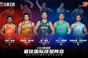 开云官网-CBA国际球员最佳阵：巴里-布朗、洛夫顿、利夫、詹姆斯、韦瑟斯庞