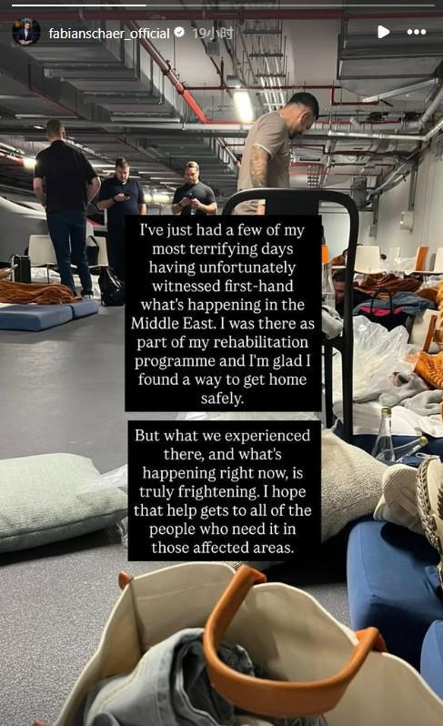 开云体育官网-本在中东养伤，舍尔：我经历了人生最恐怖几天，已平安回英国